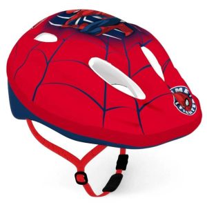 Ķivere velobraukšanai bērniem Disney Spider Man, zila krās./sarkana krās., 52-56 cm