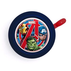 Velosipēda zvans Marvel Avengers, metāls, zila krās./daudzkrāsaina