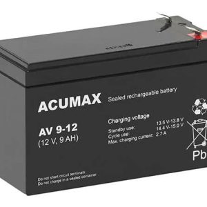 BATTERY 12V 9AH VRLA/EV9-12 T2 EUROPOWER EMU