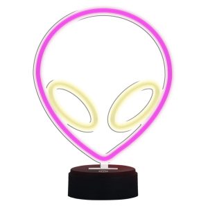 Manta SNL86PK Style Neon Lights UFO Pink