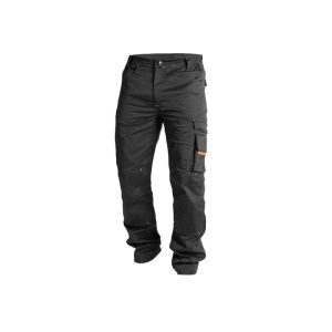 Bikses Sara Workwear Actiflex, melna krās., 48 izmērs