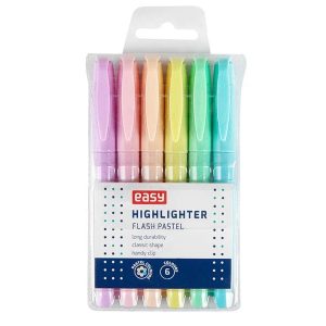 Komplekts marķieru pasteļu 6 krāsas