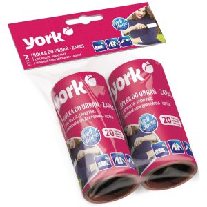 Drēbju tīrīšanas ruļļa uzpilde.asdasfasf York 6801,24,, plastmasa/papīrs, 2 gab.