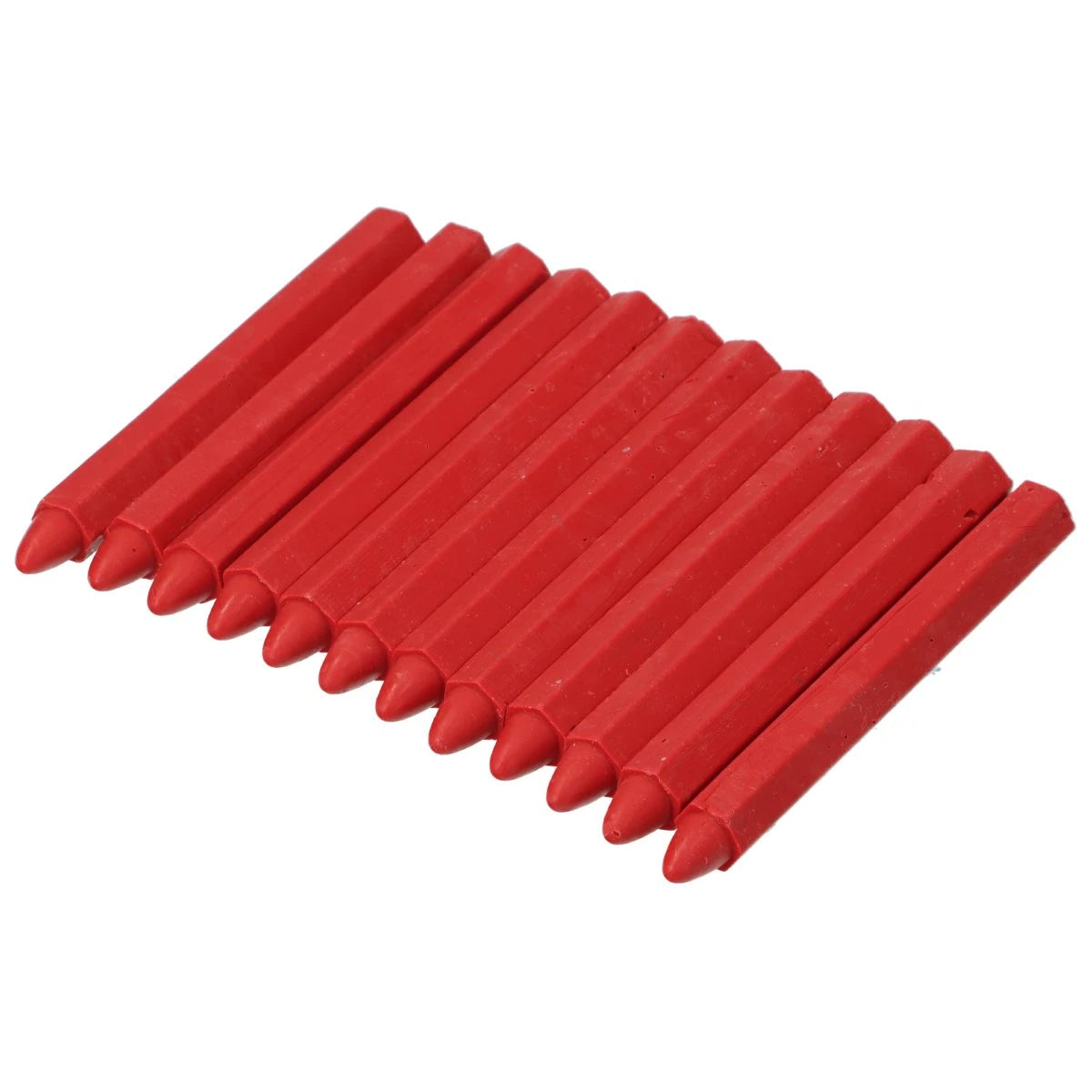 Krītiņš iezīmēšanai 12gb sarkans, parafīna vasks 116x12mm