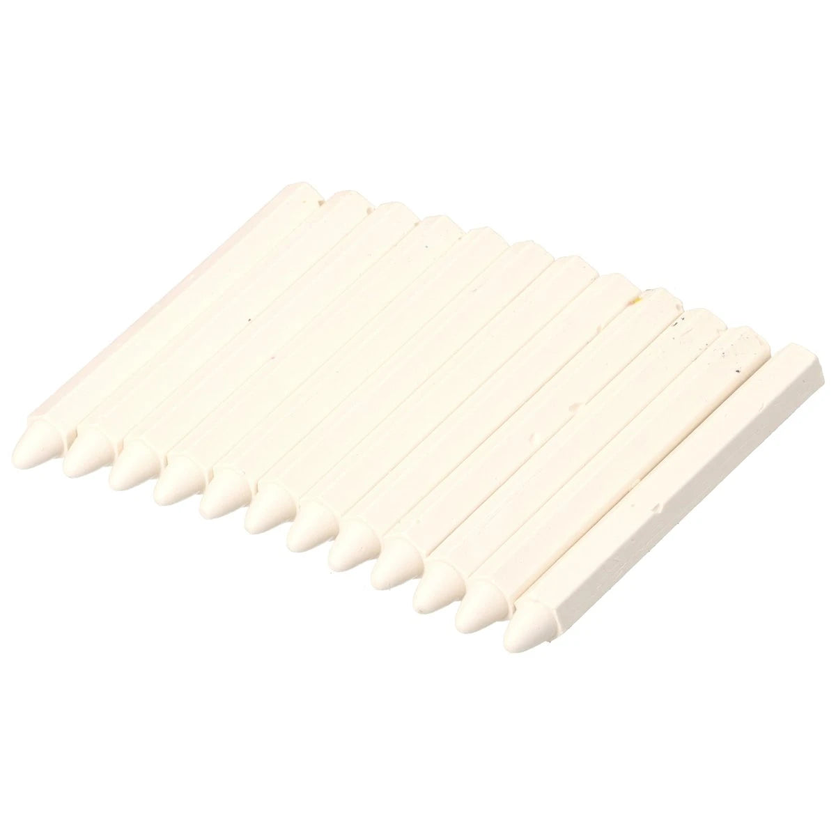 Krītiņš iezīmēšanai 12gb balts, parafīna vasks 116x12mm