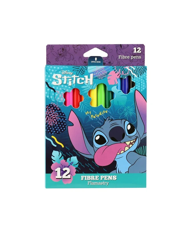 Flomāsteri Disney Stitch. vienpusējs. 12 gab.