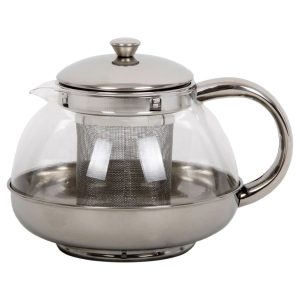 Tējas kanniņa 0.6L Lux, stikla