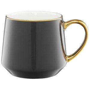 Krūze porcelāna Royal 460ml, pelēka