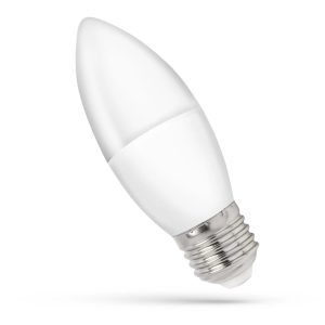 Spuldze Spectrum LED, B35, 3000 °K, E27, 8 W, 620 lm