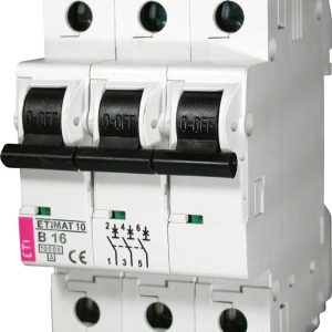 Automātisks slēdzis ETI ETIMAT10, 3P, C, 10kA, 32 A