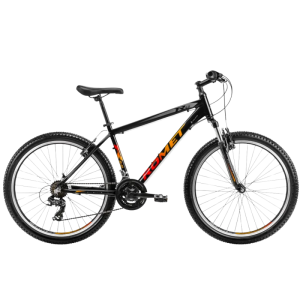 Velosipēds ROMET Rambler R6.0, 26" melns-oranžs-sarkans ,S,