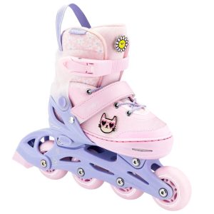 Skrituļslidas Spokey POPPY PK. rozā/violeta. 27-30