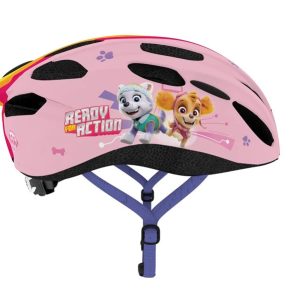 Ķivere velobraukšanai bērniem Paw Patrol, rozā krās., 52-56 cm