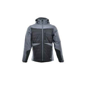 Darba jaka Sara Workwear Comfort, melna/pelēka, XXL izmērs