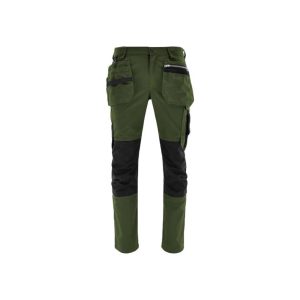 Darba bikses Sara Workwear Comfort, zaļa krās., M izmērs