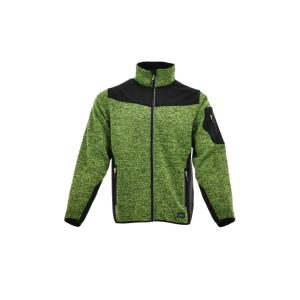 Džemperi Sara Workwear Comfort, melna/zaļa, L izmērs
