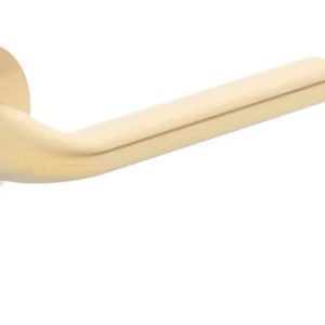 Durvju rokturis, iekštelpām Metal-Bud R Slim Brushed Gold BELLA R SLIM, zelta