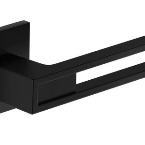 Durvju rokturis, iekštelpām Metal-Bud K FIT Black TORA K FIT, melna