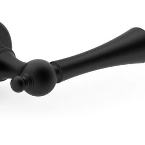 Durvju rokturis, iekštelpām Metal-Bud R Classic Black OLIVIA R, melna krās.