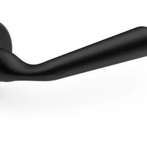 Durvju rokturis, iekštelpām Metal-Bud R Classic Black LAURA R, melna