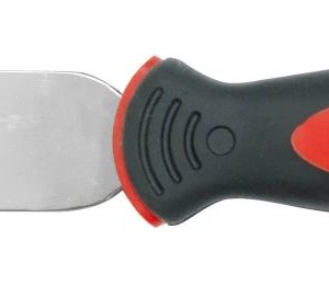 Špakteļlāpsta nerūsējoša 40mm ar plastmasas rokturi