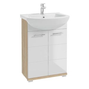 SKAPĪTIS BARI D60 BALTS/KOKA