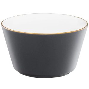 Bļodiņa porcelāna Royal 14cm, tumši pelēka