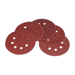Smilšpapīra disks Velkro d.125 Nr. 40/8caur. 5gb