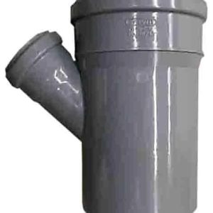 Kanalizācijas caurules trejgabals Wavin D110/50mm. 67°. PVC