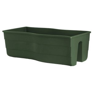 Balkona kaste Wave, 60cm zaļa