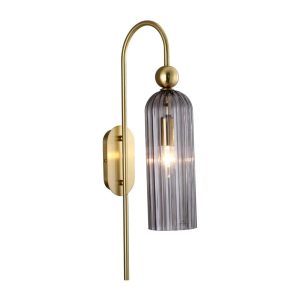 Lampa sienas Light Prestige Piega LP-939/1W smoked, E14, 1 x 40 W
