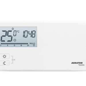 Termostats Auraton TUCANA 2025, stiprināms uz virsmas, 15.5 cm, 0 - 45 °C