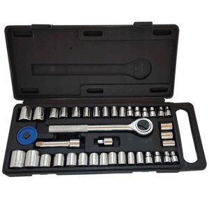 Gala atslēgu komplekts koferī 1/4+3/8, 4-13mm, 5/32''-15/32'', 40gb