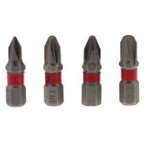 Uzgaļu komplekts 4gb 1/4-25mm PH1, 2xPH2, PH3
