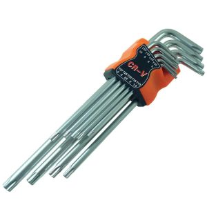 Atslēgu komplekts Torx Long CV 10-50 9gb