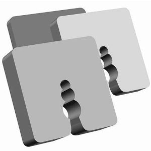 Stiprinājuma detaļas Klimas, 90 mm x 90 mm x 115 mm, 50 gab.
