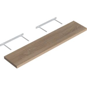 Sienas plaukts Velano FS 118/24 65147, ozola, 3.8 cm x 23.5 cm x 118 cm
