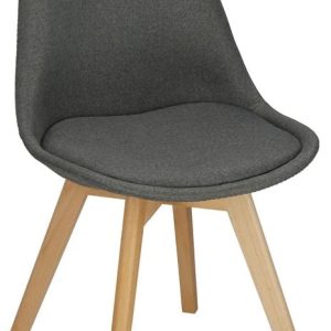 Ēdamistabas krēsls Springos Verde DC0022. brūna/pelēka
