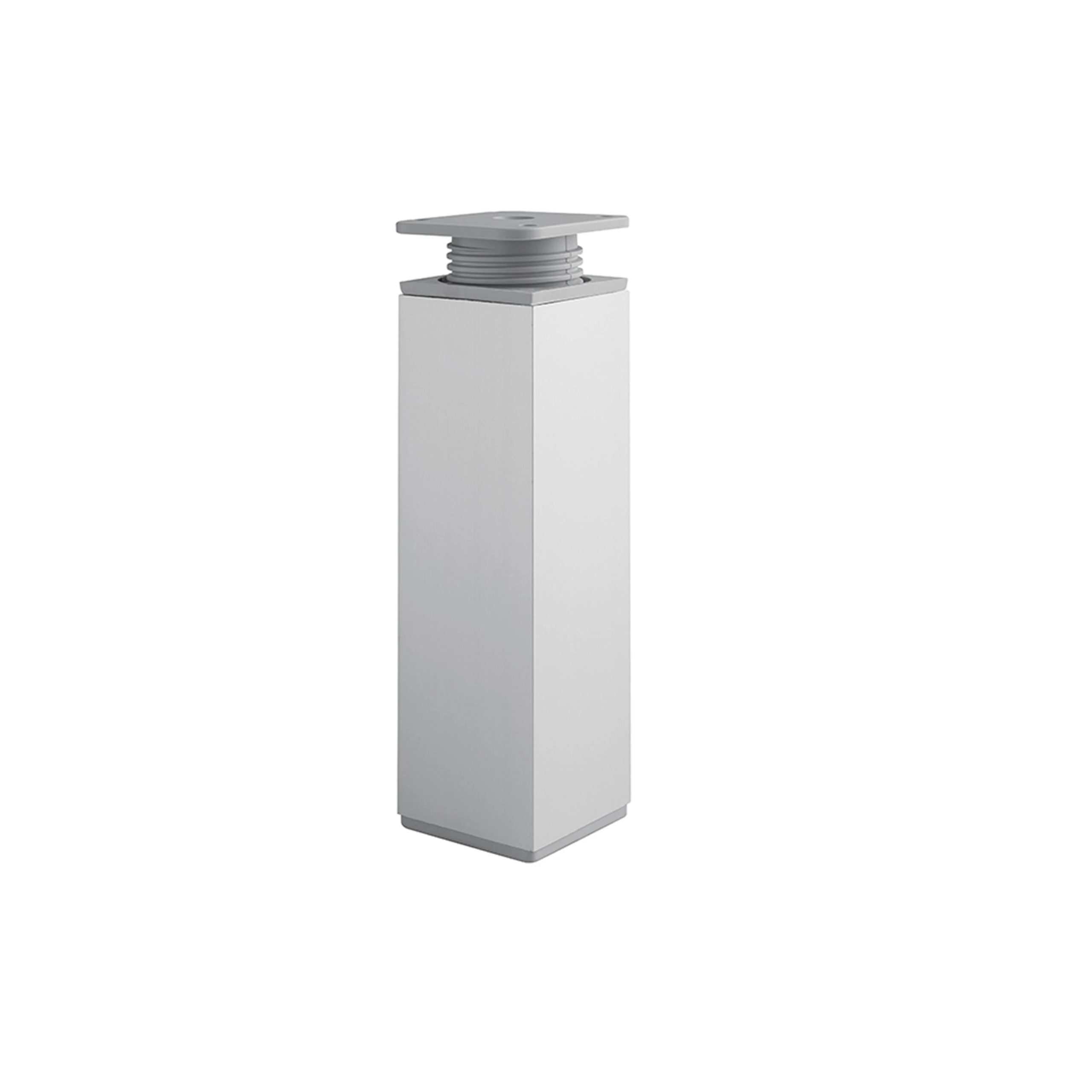 Mēbeļu kāja kantaina regulējama 80mm alum.