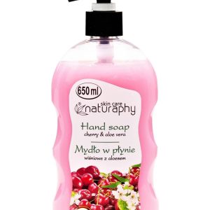 Šķidrās ziepes 650ml ķiršu un aloe vera