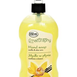 Šķidrās ziepes 650ml vaniļas un aloe vera