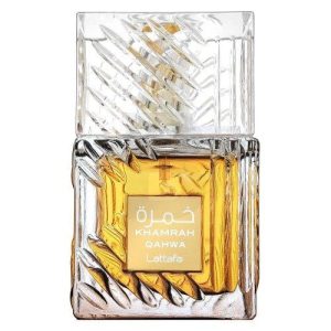 Lattafa Khamrah Qahwa parfimērijas ūdens, 100 ml