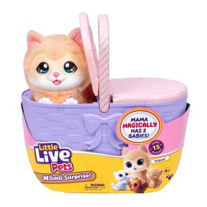 LITTLE LIVE PETS Interaktīvs rotaļu komplekts Mama Surprise Kitty