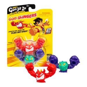HEROES OF GOO JIT ZU Meteor Madness Goo Slingers dubultiepakojums