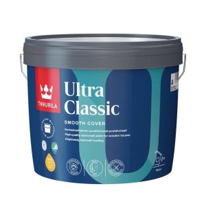 Krāsas koka fasādēm Tikkurila Ultra Classic A, balta, 2.7 l