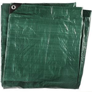 Tents Tarmo Tarpaulin, zaļa krās., 8 m x 12 m