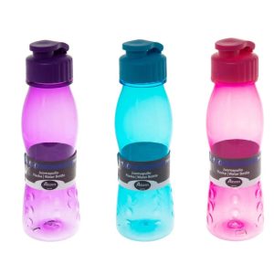 Ūdens pudele Atom Sports 273982, zila krās./rozā krās./violeta krās., plastmasa, 0.7 l
