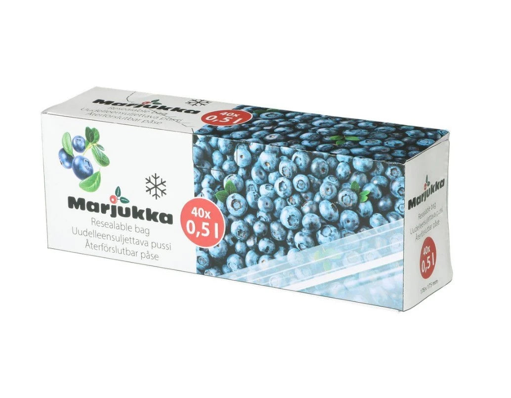 Maisiņi prod.saldēšanai aizverami 0.5L 40gb