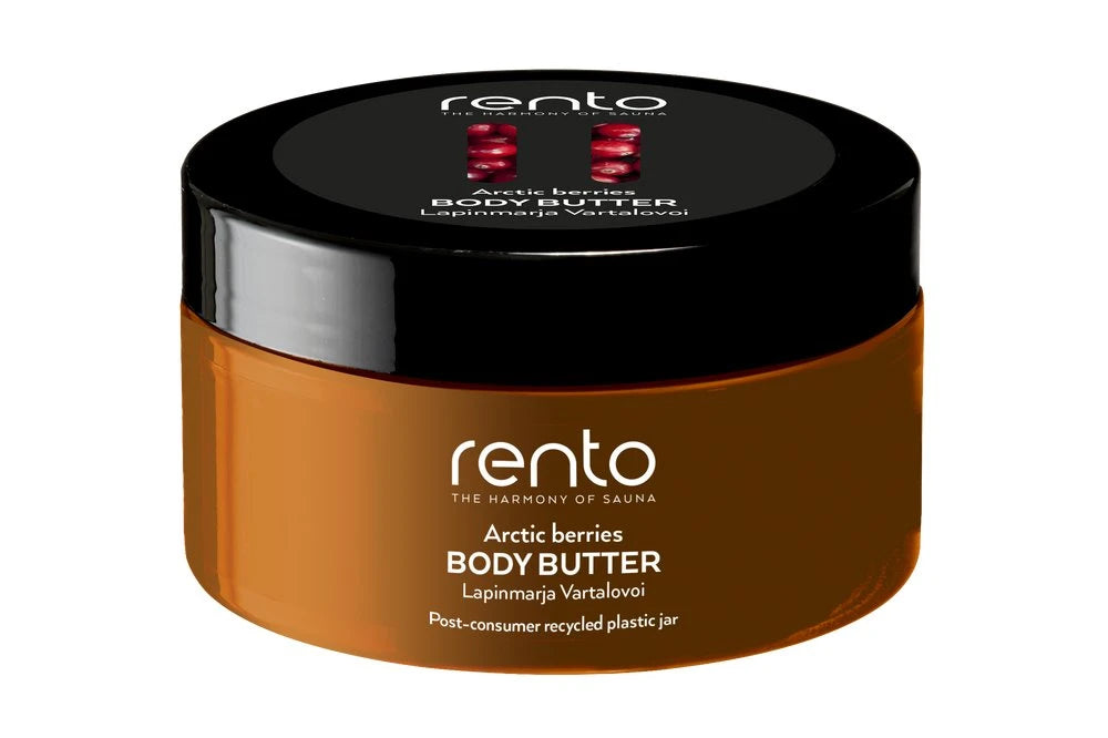 Ķermeņa sviests Rento Arctic Berries. 200 ml Balta krās.