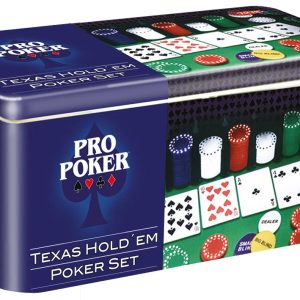 TACTIC Texas Pokera spēles komplekts